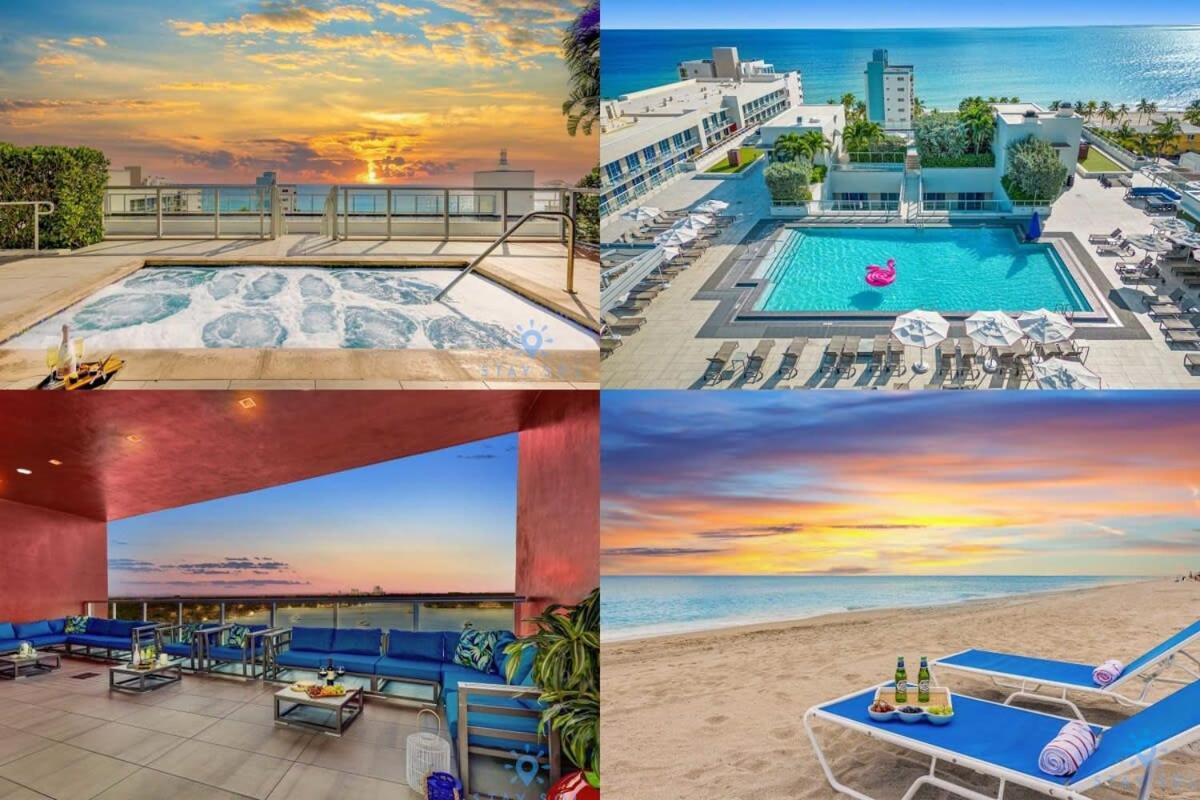 Rooftop Pool - Hollywood Beach Boardwalk ภายนอก รูปภาพ