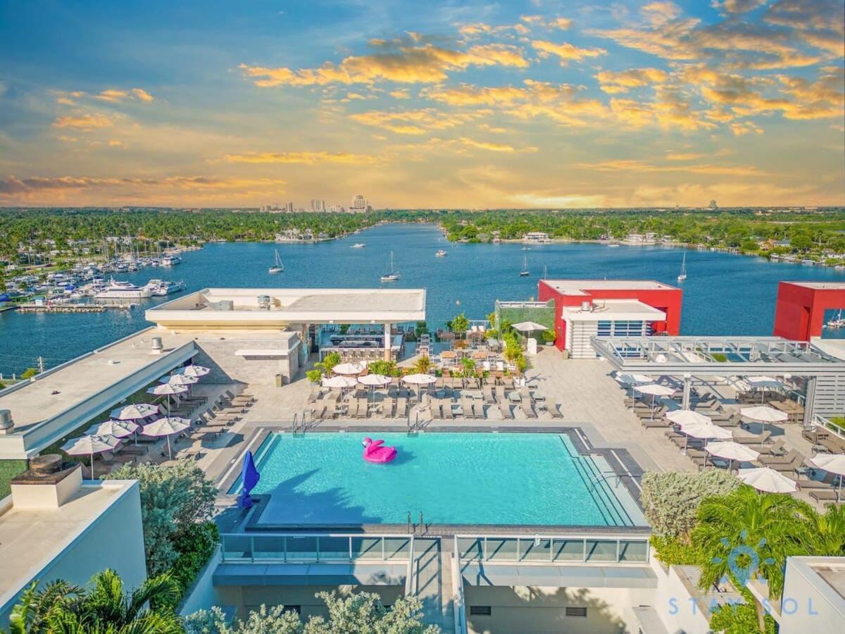Rooftop Pool - Hollywood Beach Boardwalk ภายนอก รูปภาพ