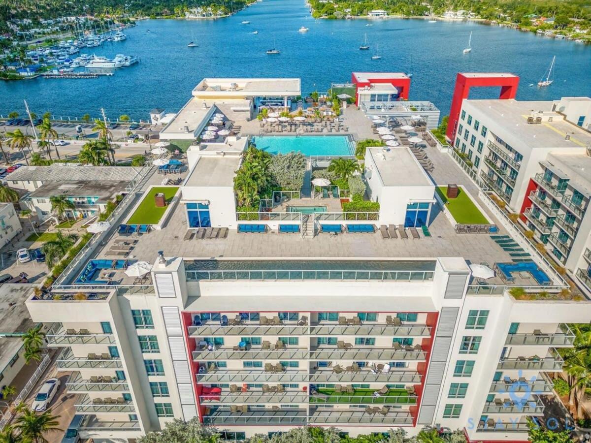 Rooftop Pool - Hollywood Beach Boardwalk ภายนอก รูปภาพ